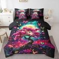 thumbnail image 1 of Castle Fairy Tree Of Life Boy Girl Twin Bedding Sets 7-Piece,Flying Butterflies Bedding Comforter Set Microfiber,Bohemian Chic Flowers Breathable Sheet Sets,Lightweight Room Decor,Reversible, 1 of 8