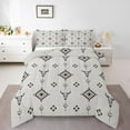 thumbnail image 1 of Castle Fairy Tribal Aztec 3-Piece Full Size Comforter Sets,Bull Skull Bedding Comforter Set,Bohemian Theme Lightweight Bedding Sets,Ultra Soft Hippie Home Decor,Reversible, 1 of 8