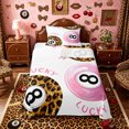 thumbnail image 1 of Castle Fairy Vintage Billiards Twin Sheets 3pcs, Leopard Print Billiards Bedding, Pink Brown Black,1 Fitted Sheet, 1 Flat Sheet and 1 Pillowcase, 1 of 6