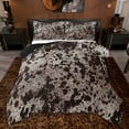 thumbnail image 1 of Castle Fairy Vintage Cow Print Full Size Comforter Sets,Farmhouse Animal Bedding Sets, 1 of 8