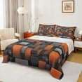thumbnail image 1 of Castle Fairy Vintage Geometric Checkered Full Size Sheets,Retro Plaid Grid Bed Sheets, 1 of 7
