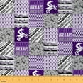 thumbnail image 1 of Castle Fairy Vintage Motocross Fabric by the Yard 2 Yard,Geometric Plaid Sewing Fabric,Extreme Sport Home Decor Fabric by the Yard,Luxury Boys Bedroom Decor, 1 of 6