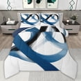 thumbnail image 1 of Castle Fairy Vintage Oil Painting Twin Comforter Sets,Abstract Mid Century Bedding Set, 1 of 8
