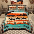 thumbnail image 1 of Castle Fairy Western Cowboy Queen Comforter Set,Exotic Style Bedding Comforter Set, 1 of 8