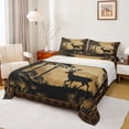 thumbnail image 1 of Castle Fairy Wildlife Deer 4 Pieces Queen Sheet Sets for Female Men Women,Retro Vintage Ultra Soft Flat Sheet,Woodland Animal Queen Fitted Sheet,Ultra Soft Home Decor, 1 of 7