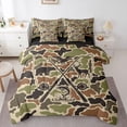 thumbnail image 1 of Castle Fairy Woodland Animal Twin Bedding Sets,Fishing And Hunting Bedding Comforter Set, 1 of 8