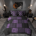 thumbnail image 1 of Castle Fairy Zebra Print 7-Piece Twin Bedding Sets for Teens,Animal Leopard Bedding Comforter Set,Geometric Lattice Breathable Sheet Sets,Lightweight Room Decor, 1 of 8