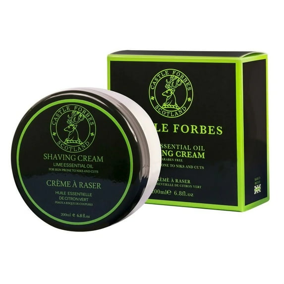 Castle Forbes Lime Essential Oil Shaving Cream