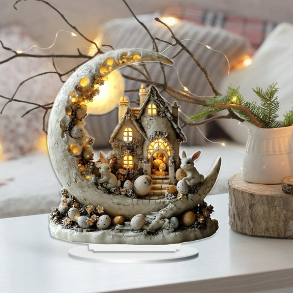 Castle Garden Pile Waterproof Wear Garden Ground Pendant Decoration