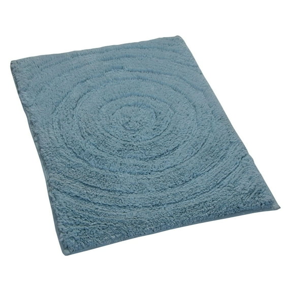 Castle Hill London 1-Foot 8-Inch x 2-Foot 6-Inch Echo Bath Rug in Light Sage