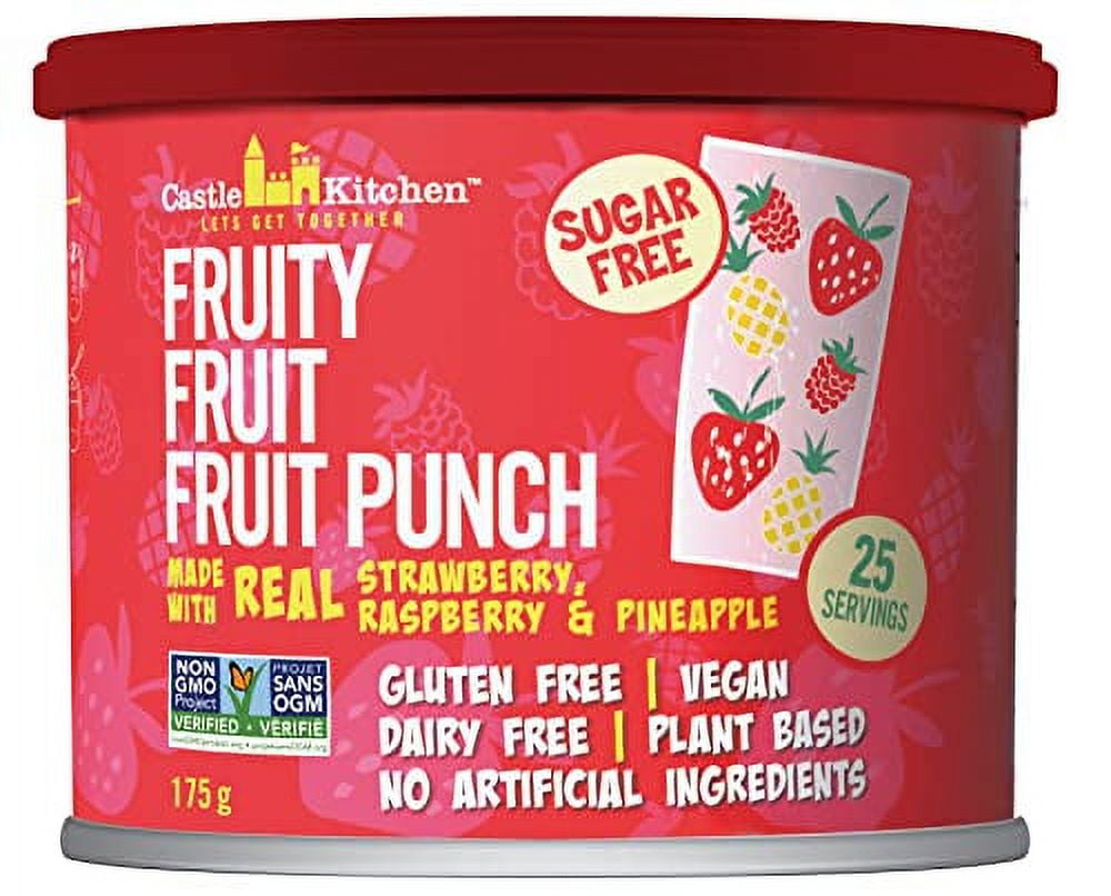 GoFresh Fruit Punch Instant Powder Drink Beverage mixer Drink Cafe Party  400g.