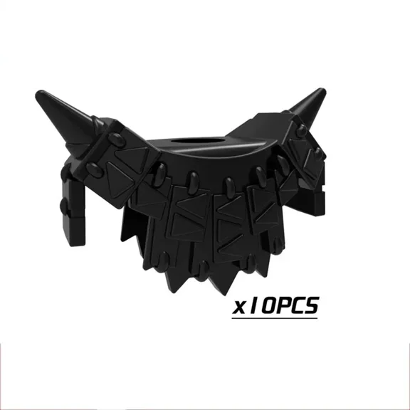 Castle Knight Weapon Shoulder Armor Ancient Soldier The Middle Ages Building Block Warrior Vest Figure Wearing Parts