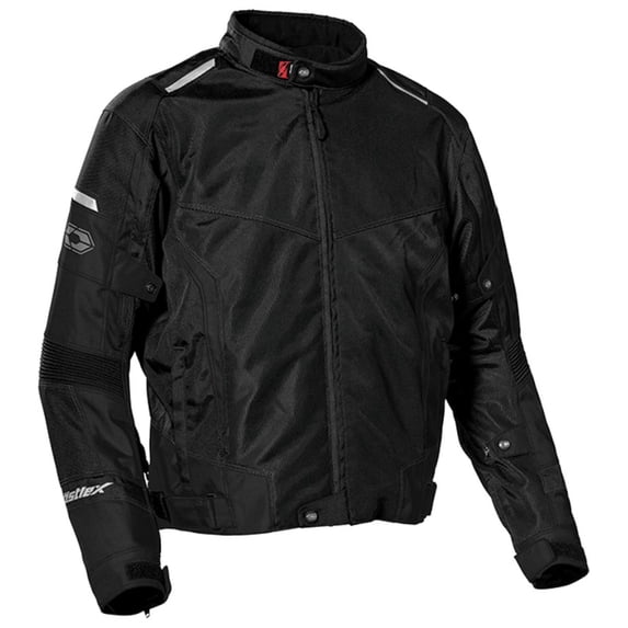 Castle Max Air 2 Mens Textile Motorcycle Jacket Black LG