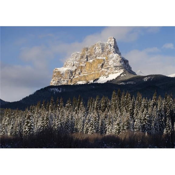 Castle Mountain Banff National Park Banff Alberta Poster Print - 34 x 24