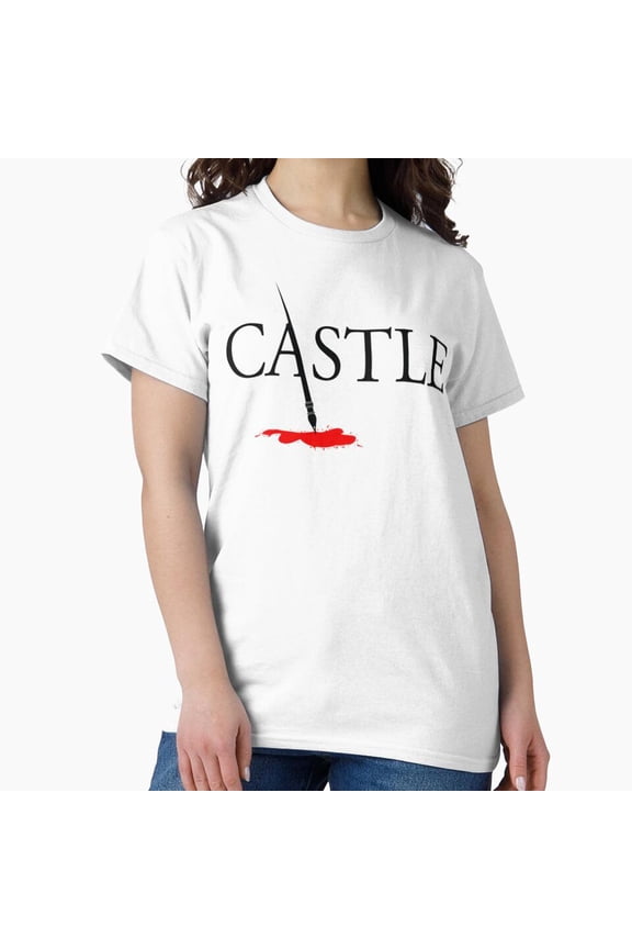 Castle NYPD Crime Detective Mystery Novelist Collaborative Crest T-Shirt