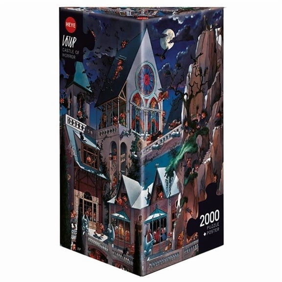 Castle Of Horrors 2000-Piece Puzzle