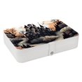 thumbnail image 1 of Castle PU Leather Jewelry Stand with Removable Compartment and Portable Display Case - Necklace and Travel Organizer, 1 of 6