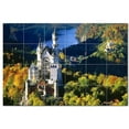 thumbnail image 1 of Castle Photo Ceramic Tile Mural Kitchen Backsplash Bathroom Shower, 404417-XL64, 1 of 3