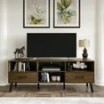 thumbnail image 1 of Castle Place Classic TV Stand Console for TVs up to 65", Brown, 1 of 8
