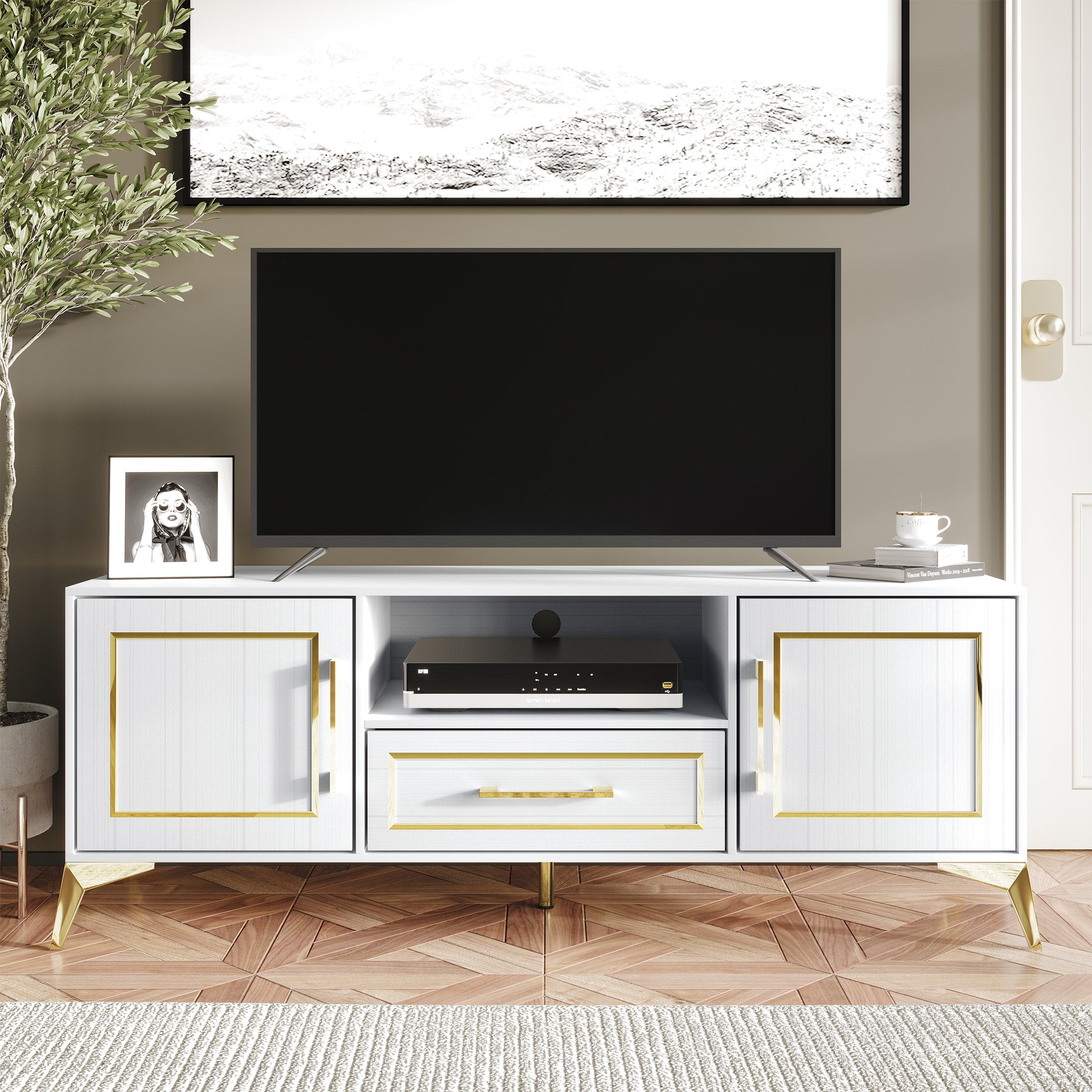 Glam tv console discount
