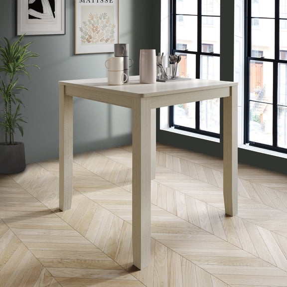 Castle Place Refined Comfort Wooden Counter Height Dining Table, Antique Grey