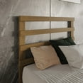 thumbnail image 1 of Castle Place Simple Twin Wooden Slat Headboard, Light Oak, 1 of 7