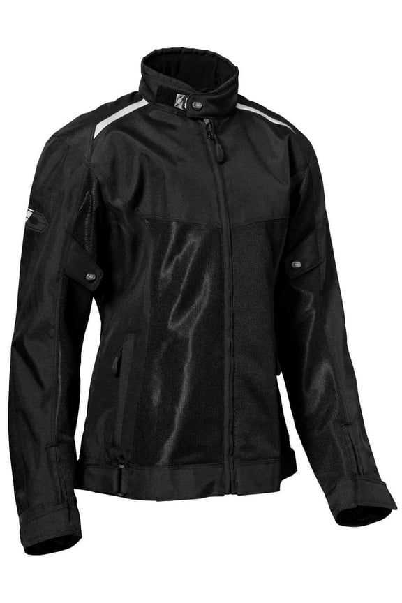 Pulse 2 Womens Textile Motorcycle Jacket Black SM