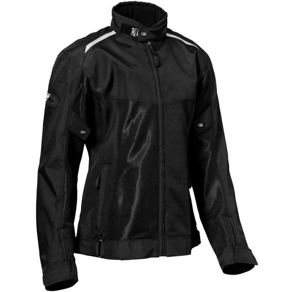 Castle Pulse 2 Womens Textile Motorcycle Jacket Black SM