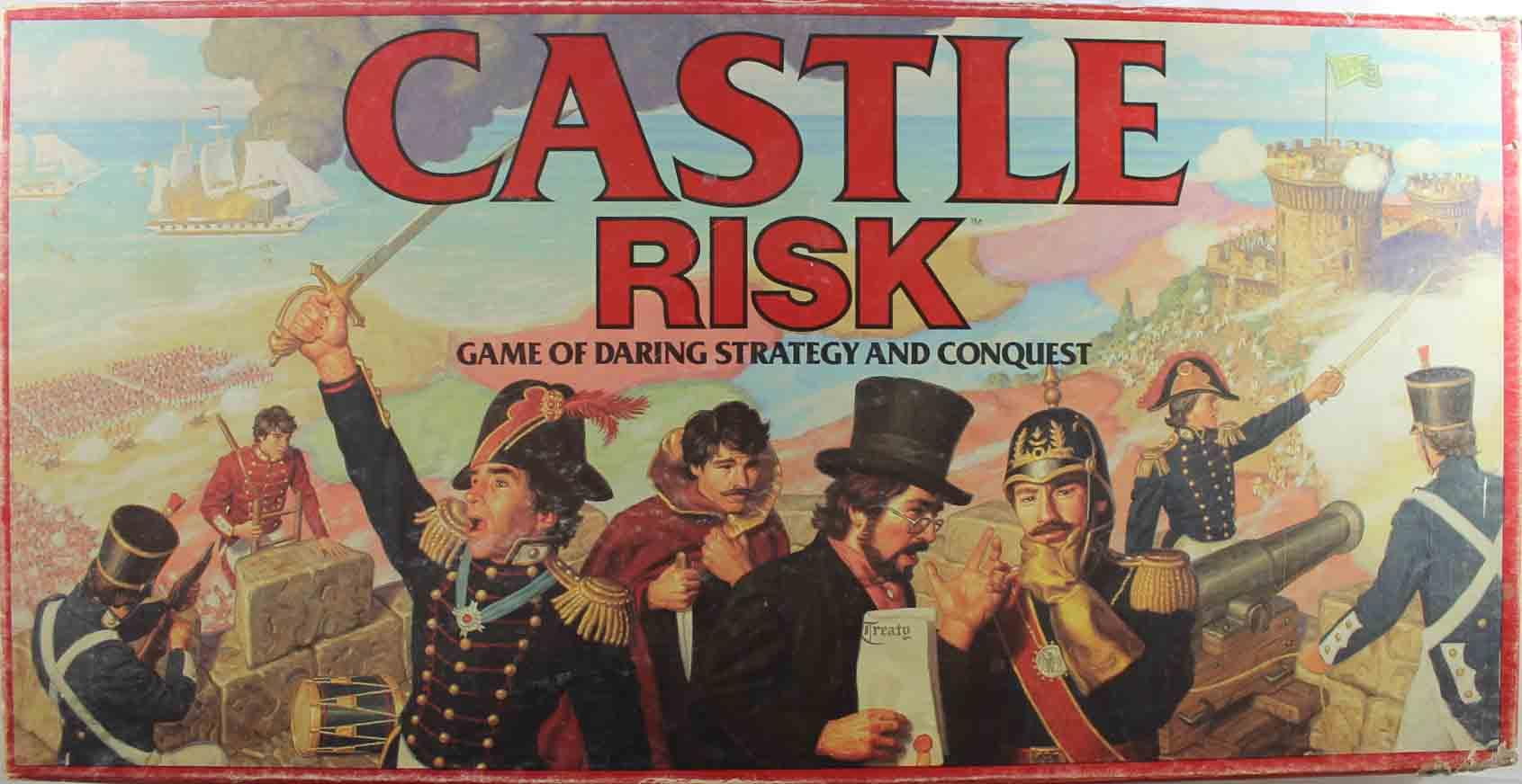 Castle Risk Game - 1986 - Parker Brothers - Great Condition - Walmart.com