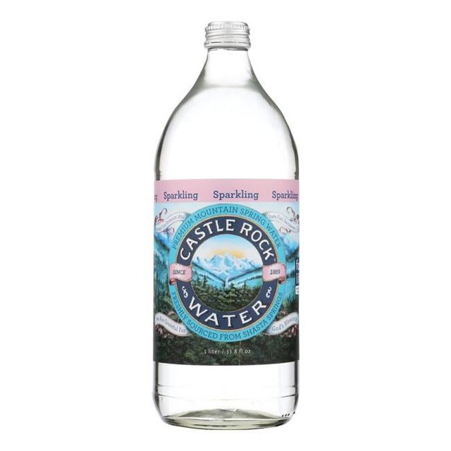 Castle Rock Water 33.8 fl oz Premium Mountain Spring Water