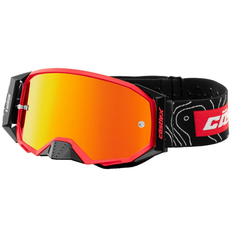 Castle Stage II OTG MX Offroad Goggles Red