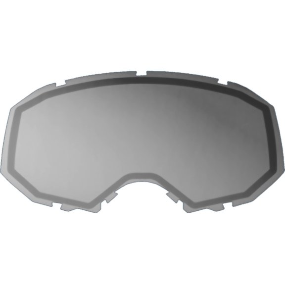 Castle Stage II OTG Snow Goggles Mirror Lens Silver