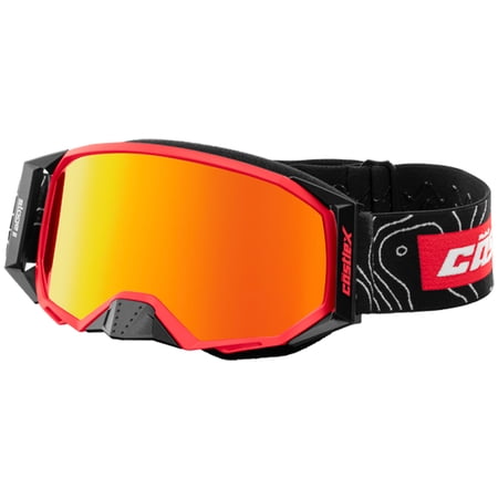 Castle Stage II OTG Snow Goggles Red