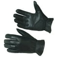 thumbnail image 1 of Castle Standard Leather Motorcycle Gloves Black MD, 1 of 2