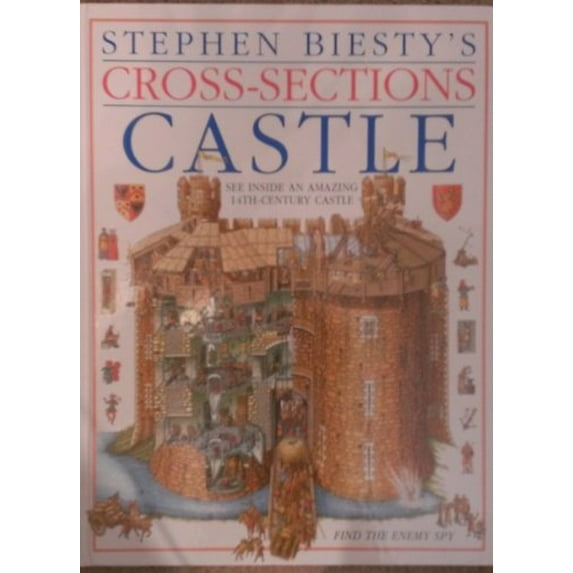 Pre-Owned Castle. Stephen Biesty's Cross-Sections Paperback