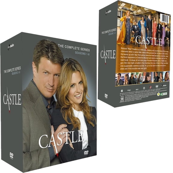 Castle:The Complete Series Seasons 1-8 (DVD)