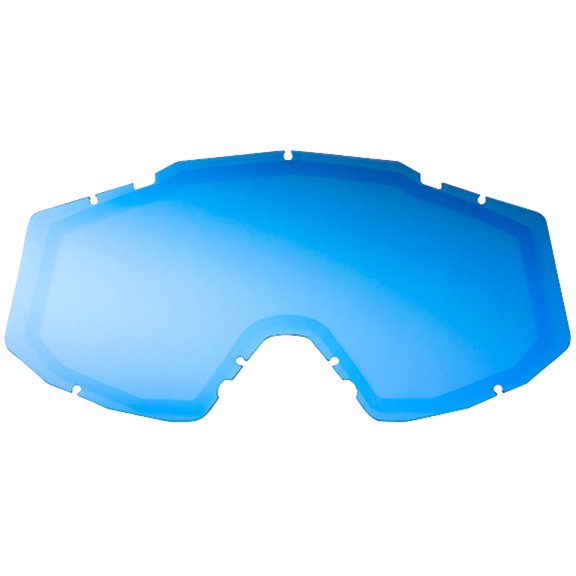 Castle Trace Goggle Replacement Dual Lens Blue Mirror