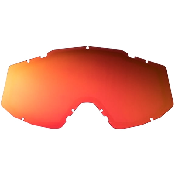Castle Trace Goggle Replacement Dual Lens Red Mirror