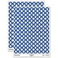 thumbnail image 1 of Castle Turret Tower Solid 200+ Round Stickers - Dark Blue - Matte Finish - 0.50" Size, 1 of 3