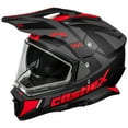 thumbnail image 1 of Castle X, 36-18112, Adult Dual Sport Snowmobile Helmet - Dual Lens Shield - CX200 - WRATH - Matte Red, Small, 1 of 3