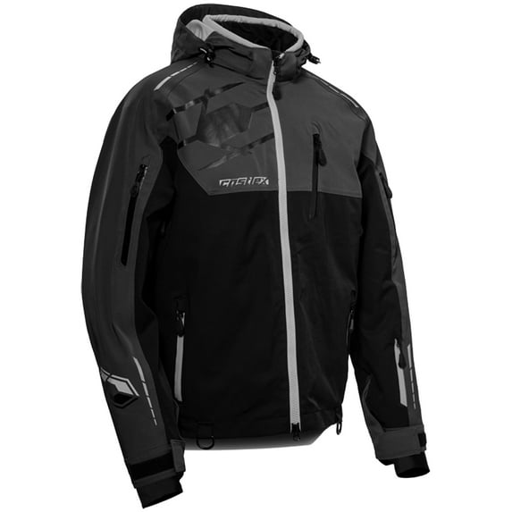 Castle X Flex Mens Snow Jacket Charcoal/Black/Silver 2X-Tall