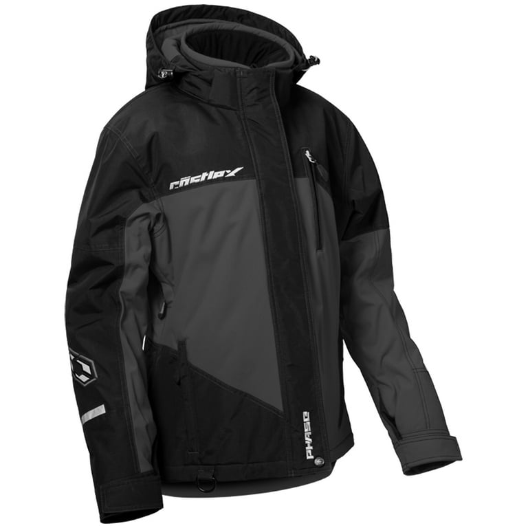Castle X 71 4279 Women s Phase G4 Snowmobile Jacket Black Charcoal 2X Large Walmart