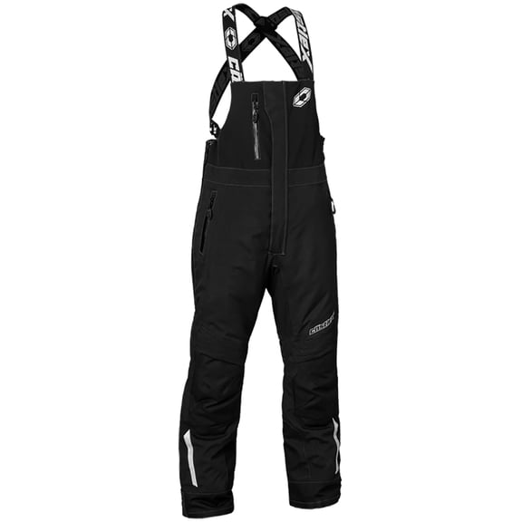 Castle X Polar Womens Snowmobile Bibs Black LG