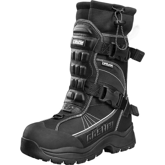 Castle X Barrier 2 Womens Snowmobile Boots Black/White 9 USA