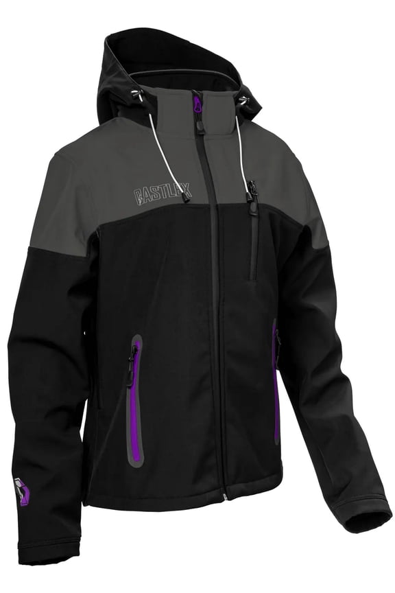 X Barrier G5 Womens Snow Jacket Grape/Black/Charcoal LG