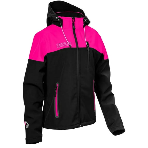 Castle X Barrier G5 Womens Snow Jacket Pink Glow/Black SM