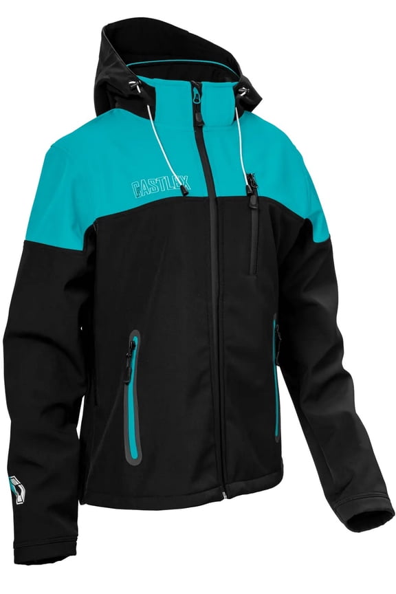 X Barrier G5 Womens Snow Jacket Turquoise/Black SM