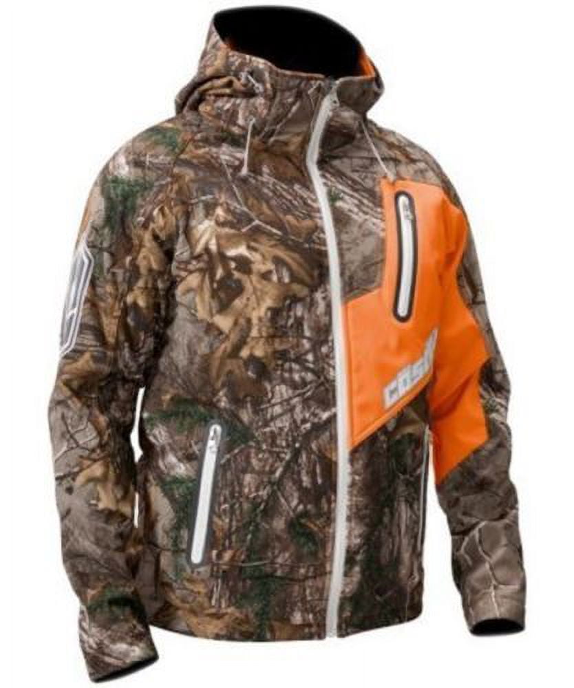 Castle X Barrier Tr Lam Jacket Realtree Xtra Camo w detachable hood Size XL