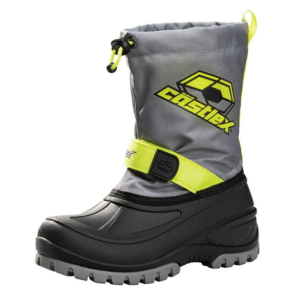 Castle X Element Child Snow Boots Hi-Vis/Gray 11