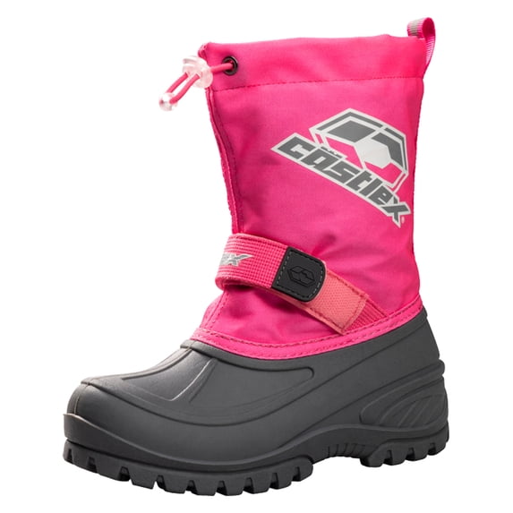 Castle X Element Child Snow Boots Hot Pink/Gray 13